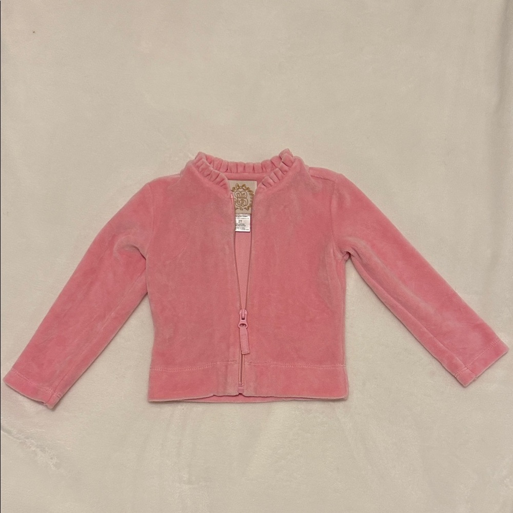 Beaufort Bonnet Company Pink Velour Jacket